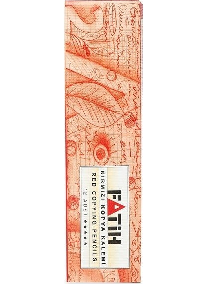 Fatih Mercanlı Red Pencil 12 Pack  - Image 4