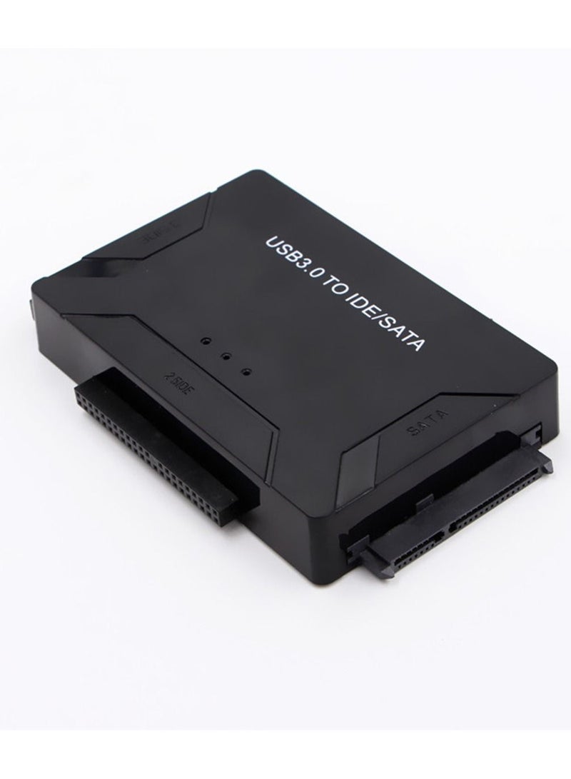USB 3.0 to SATA IDE Hard Drive Reader/Adapter, Hard Drive Adapter Cable Converter for Universal 2.5/3.5 Inch SATA and IDE HDD, 2.5 Inch SSD, 5.25-Inch DVD-ROM/CD-ROM/CD-RW/DVD-RW/DVD+RW - Image 2