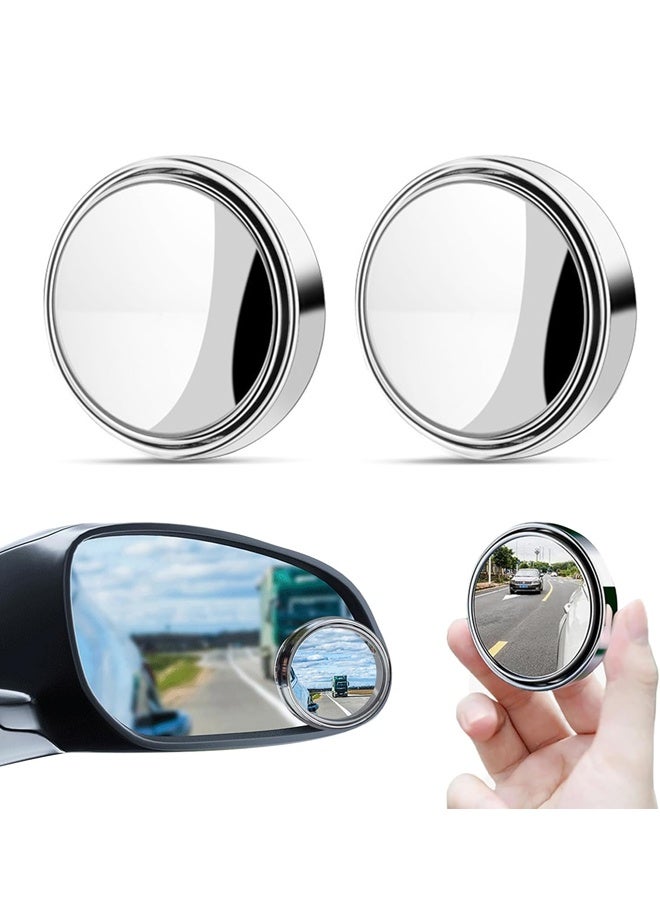 زوج مرايا النقاط العمياء – ٣٦٠° قابل للتعديل – لجميع السيارات • الدفع الرباعي • الشاحنات - Image 1
