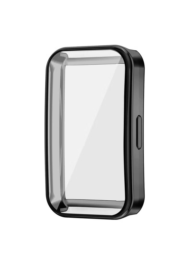HW 3-Piece Huawei Band 8 Case, Protective Soft TPU Case for Huawei Band 8 Clear/Black/Silver  - Image 5