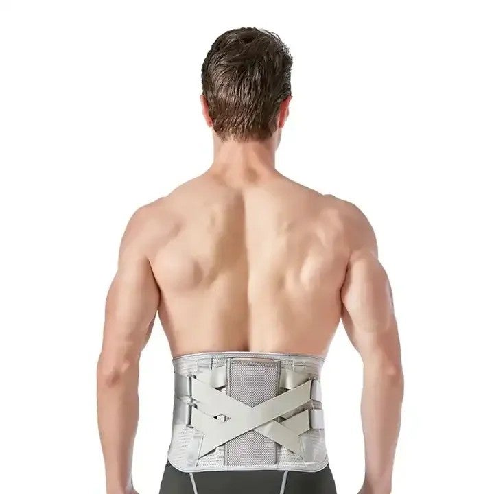 Bluejw Waist Trimmer Belt Adjustable - Abdominal Trainer for Men & Women - Gym Workout Shaper - Back Support & Waist Support - Image 2