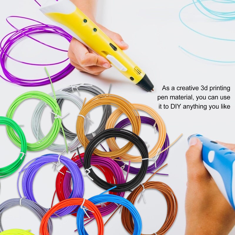 Low Temperature 3D Printing Pen Filament 20 Colors 1 75mm PCL Eco Friendly Refill - Image 5