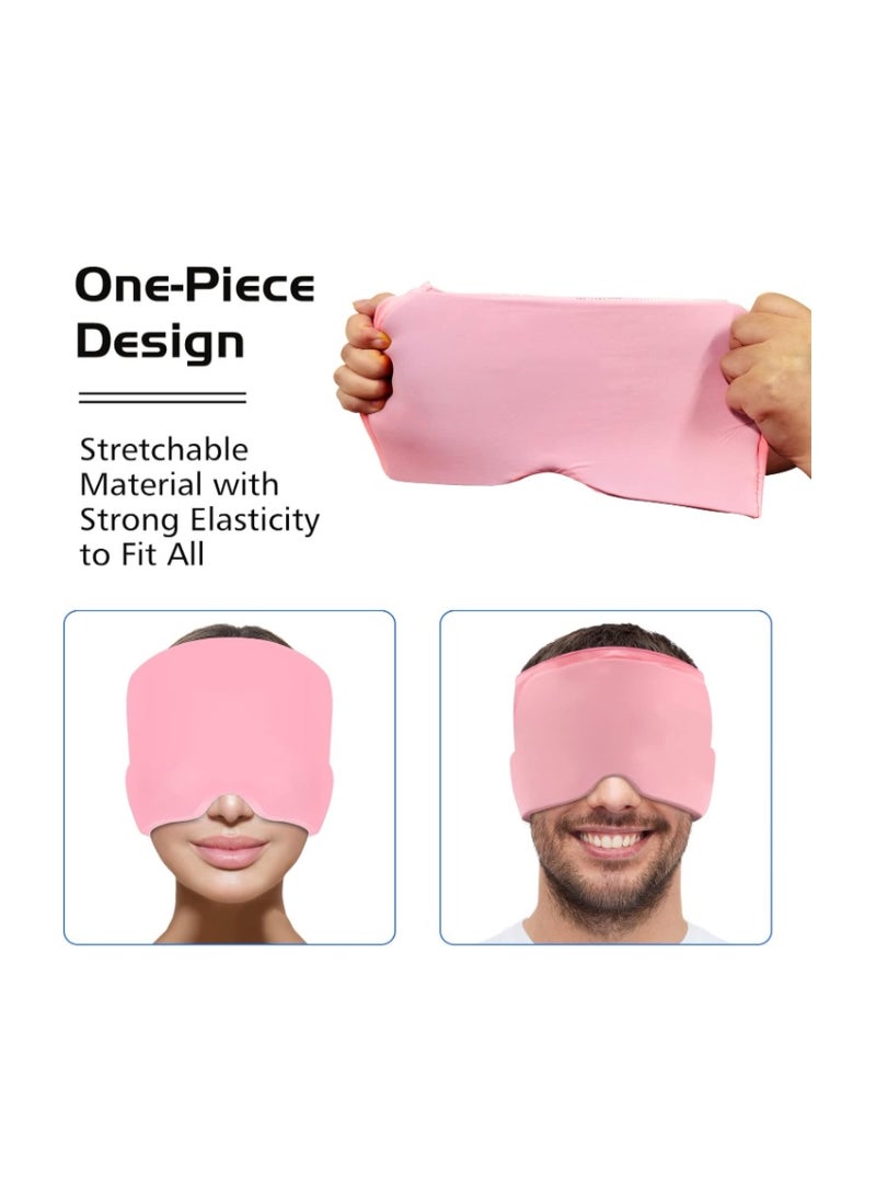 VANLON Headache Hat for Migraine, Headache Migraine Relief Cap for Tension Headache Migraine Relief, One Size Fits All Headache Hat with Reusable Ice Gel Pack for Puffy Eyes, Sinus & Stress Relief - Image 5
