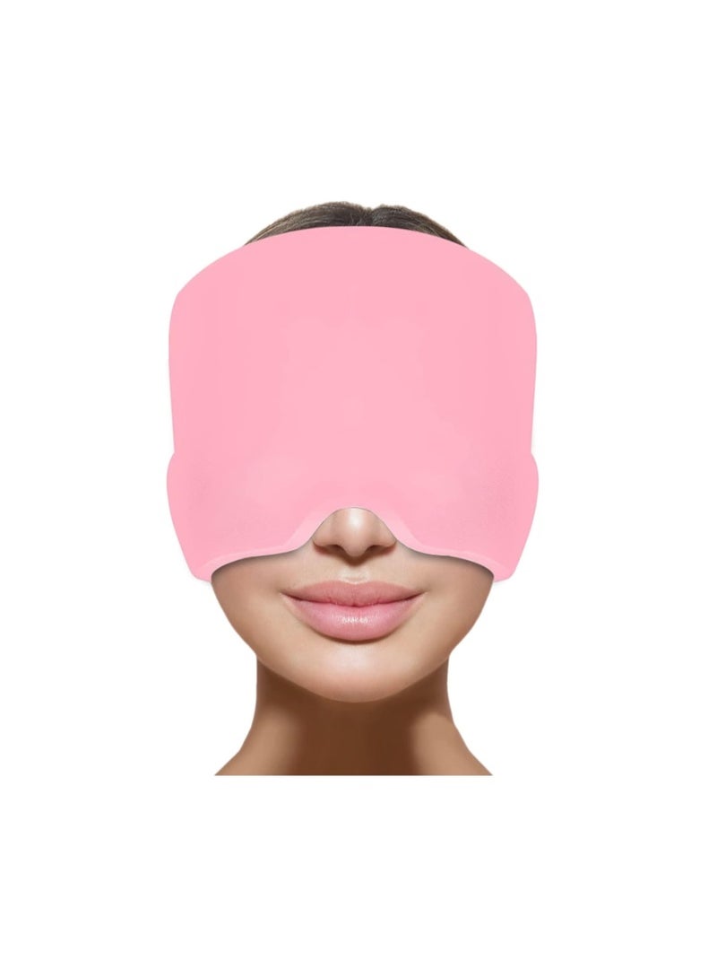VANLON Headache Hat for Migraine, Headache Migraine Relief Cap for Tension Headache Migraine Relief, One Size Fits All Headache Hat with Reusable Ice Gel Pack for Puffy Eyes, Sinus & Stress Relief - Image 1