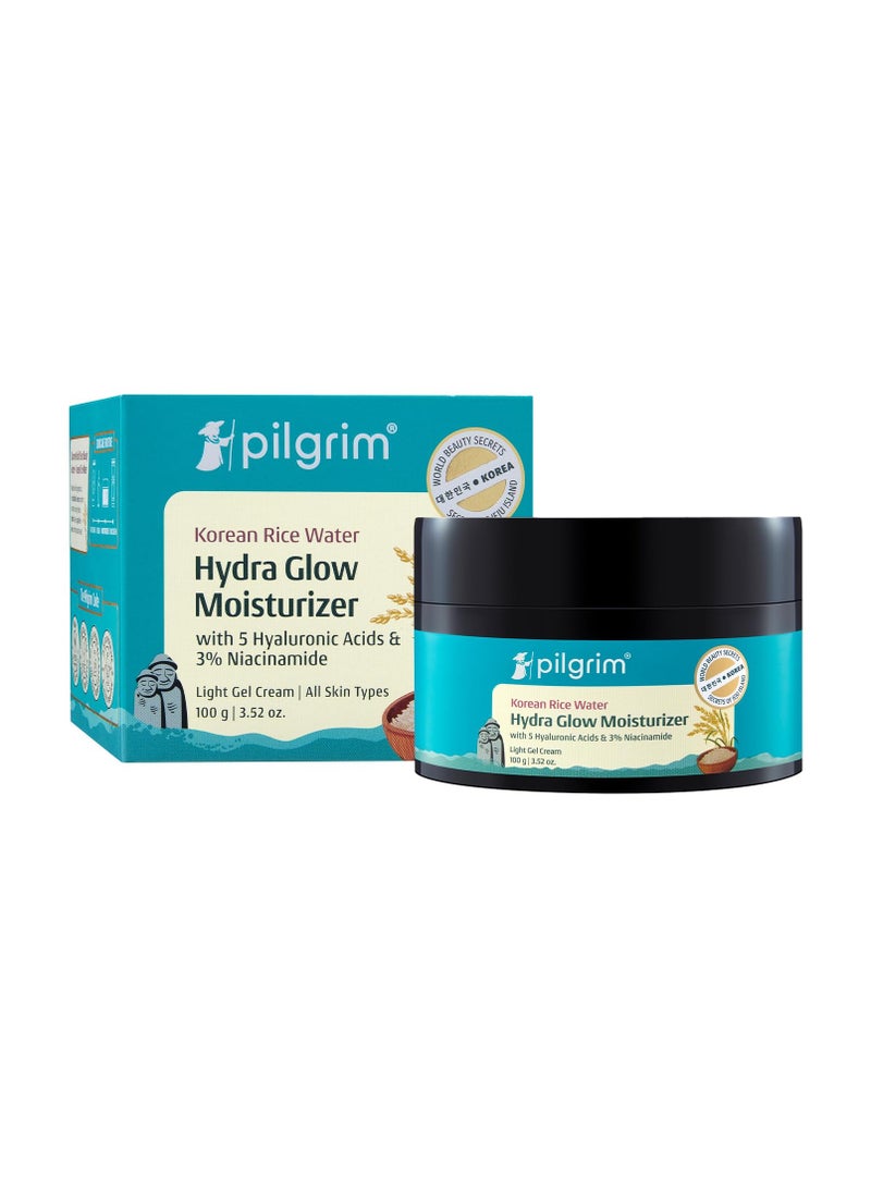 PILGRIM Korean Rice Water Hydra Glow Moisturizer (100g)  - Image 2