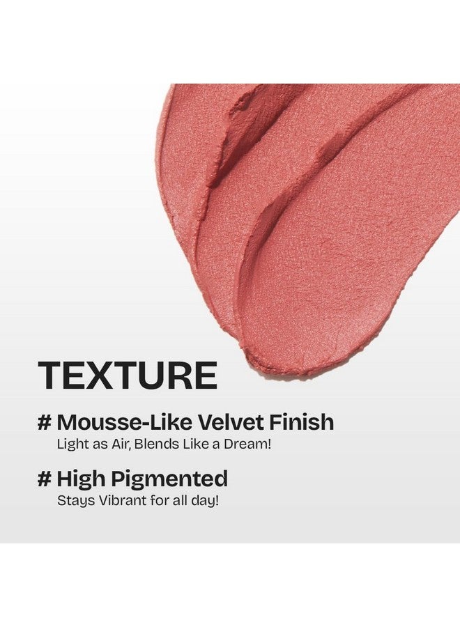 ميلك تاتش أحمر شفاه ميلك تاتش ديرثينج بتأثير ضبابي وملمس ناعم - أحمر خدود، لمسة نهائية غير لامعة ناعمة، لون نابض بالحياة (02 ذاكرة صامتة، 0.16 أونصة سائلة) - Image 3