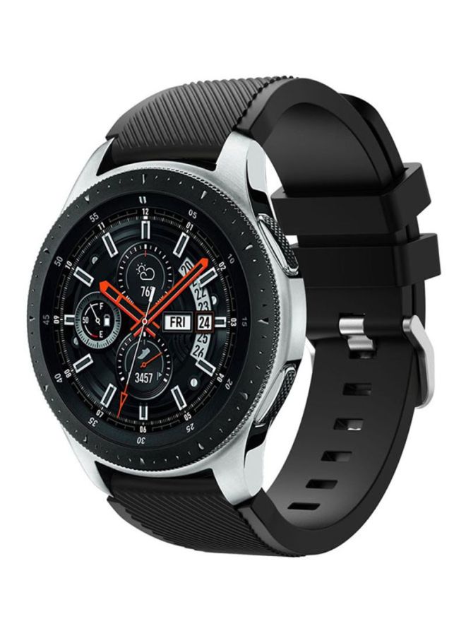 Loquat Replacement Band For Samsung Galaxy Watch 46mm Black - Image 3