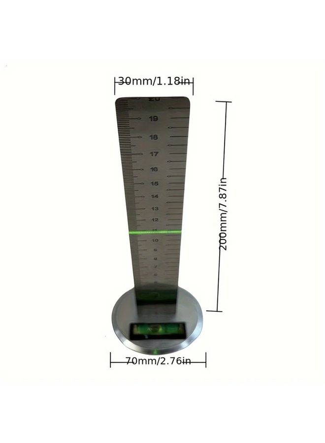 Dual Purpose Magnetic Bubble Laser Ruler Regular Model 2 Sides Ceiling Leveling Tool - Image 3