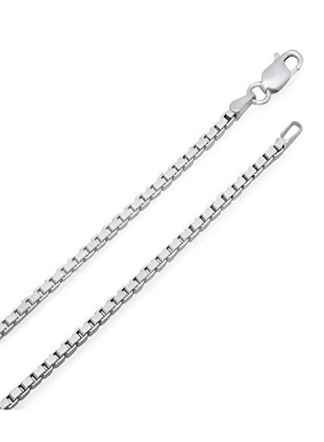 ELOISH Sterling Silver 925 Sleek Italian Chain for Men and Women - Image 2