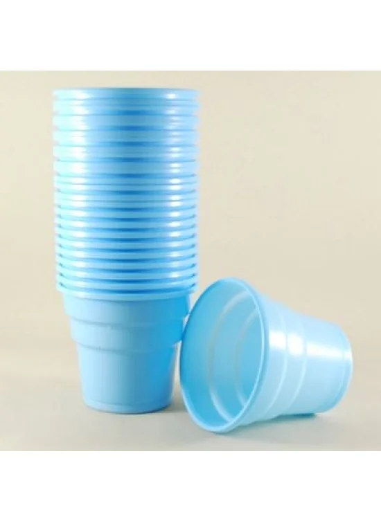 Alsepeteavm Plastic Cup Blue 25 Pieces