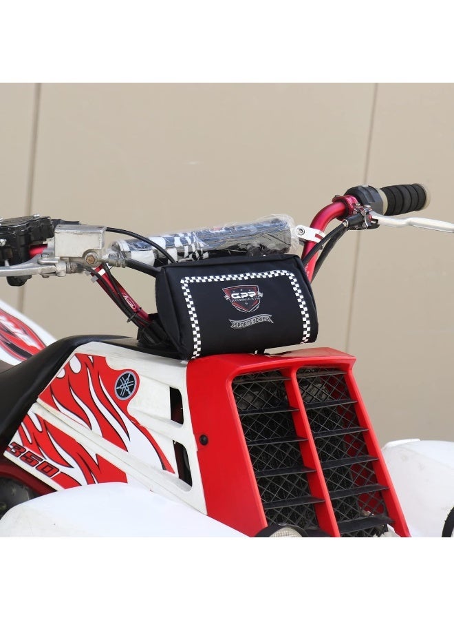 GPR BLACK HANDLE BAR BAG NEW GPR LOGO PRINTED 827903 - Image 1