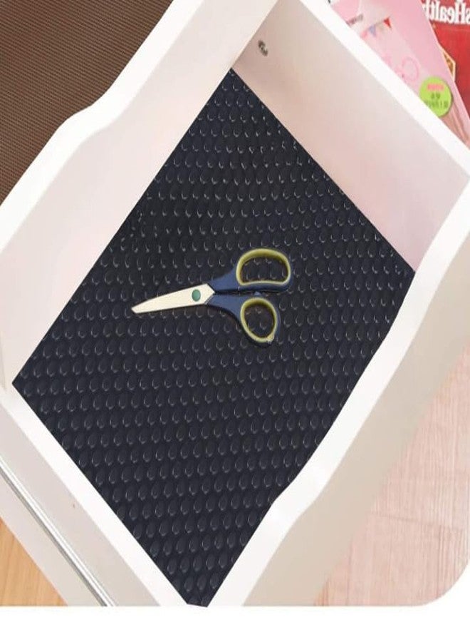 Mopak Decor موباك ديكور متعدد الأغراض بنقاط إيفا، مقاس 45 سم × 400 سم، قوي للغاية ومضاد للانزلاق، مناسب للحمامات والمطابخ وخزائن الأدراج والأرفف، كما يمكن استخدامه كبطانة للثلاجة أو الطاولة (نقاط إيفا سوداء). - Image 2