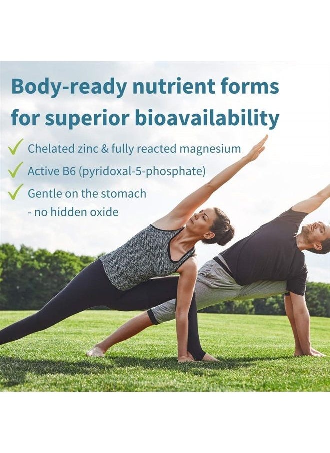 Igennus Healthcare Nutrition - Neurobalance, High Absorption Zinc Magnesium B6 Supplement, Non-GMO Brain, Immune, Sleep & Muscle Recovery, Chelated Zinc Picolinate 24mg, Oxide-Free Magnesium & Vitamin B6, 240 Tablets, by Igennus - Image 1