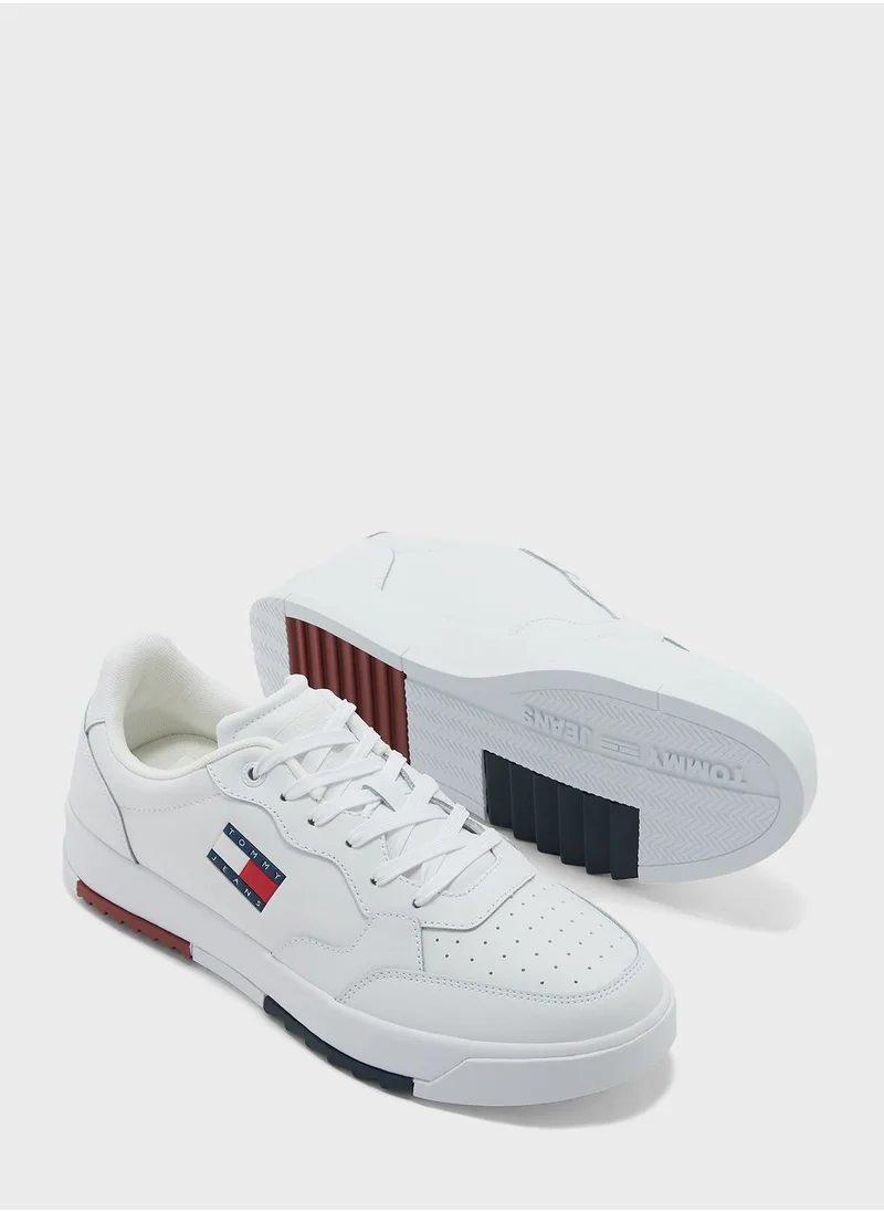 TOMMY JEANS RETRO MID TOP TRAINERS
