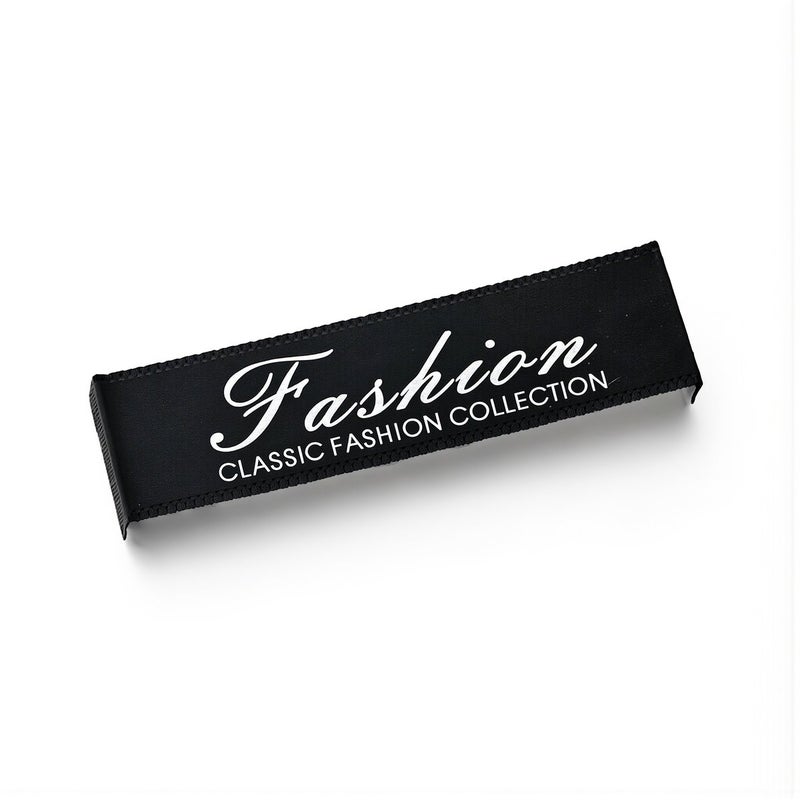Clothing Fabric Labels Soft Printed Custom Woven Tags for Apparel Sewing - Image 2