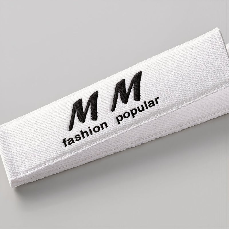 Clothing Fabric Labels Soft Printed Custom Woven Tags for Apparel Sewing - Image 4