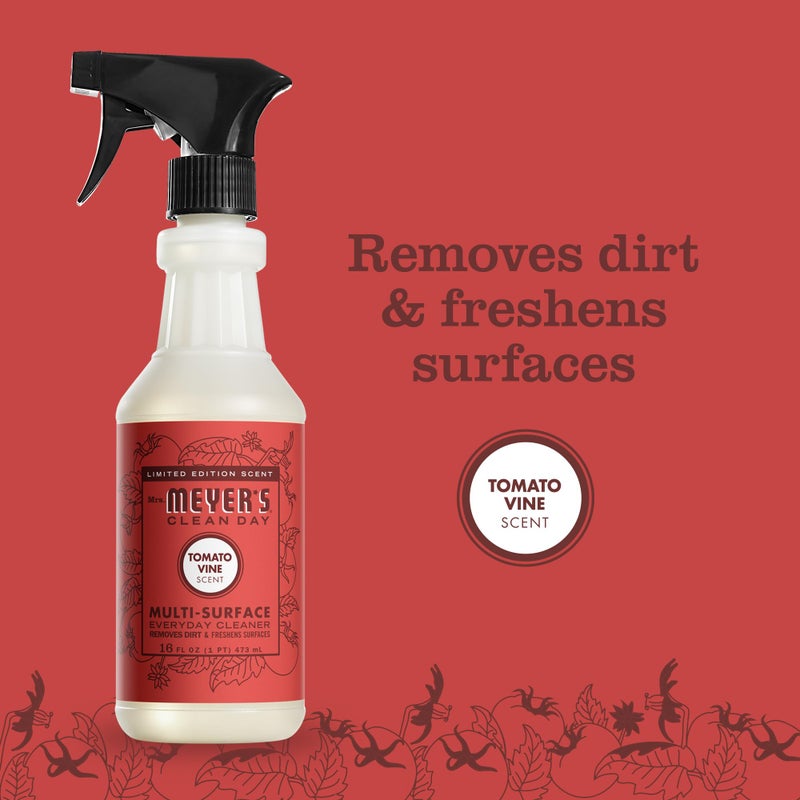 Mrs. MEYER'S CLEAN DAY Multi-Surface Everyday Cleaner, Tomato Vine Scent, 16 Ounce Bottle - Image 4