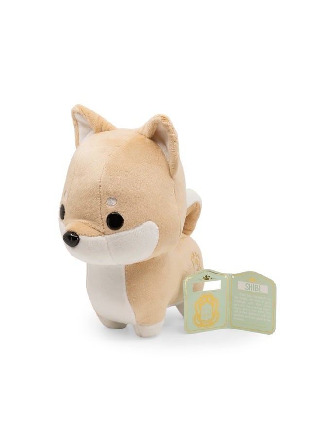 Bellzi Shiba Stuffed Animal - Soft Cute Stuffed Creamy White Dog Plush Toy - Plushies and Gifts for All Ages, Kids, Babies, Toddlers - Shibi - Image 3
