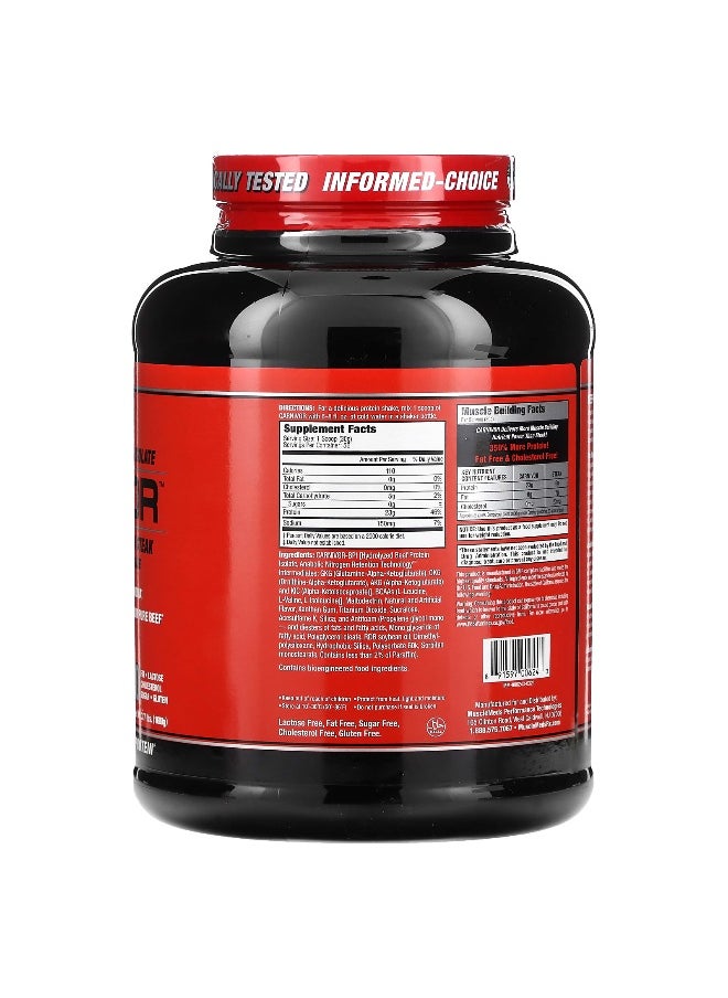 MUSCLEMEDS MuscleMeds, Carnivor, Bioengineered Beef Protein Isolate, Cinnamon Toast Cereal, 3.7 lbs (1,680 g)  - Image 2