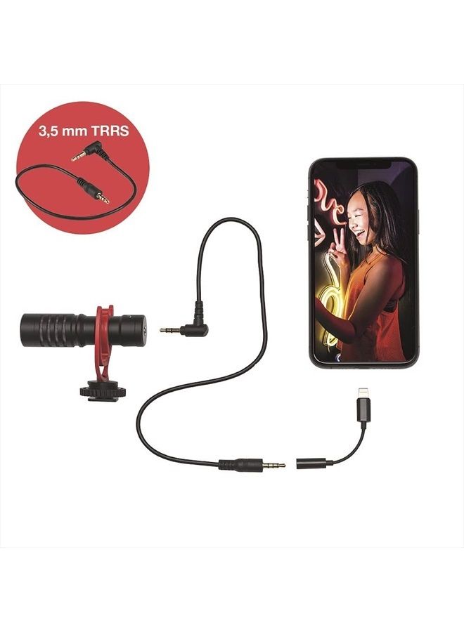 JOBY مجموعة JOBY GorillaPod Mobile Vlogging Kit (حامل الهاتف الذكي، ميكروفون Wavo Mobile، مصباح Beamo Mini LED) حامل ثلاثي القوائم مرن، حامل الهاتف، ميكروفون Vlogging، مصباح Vlog، مجموعة كاميرا Vlogging، مجموعة منشئ المحتوى - Image 5