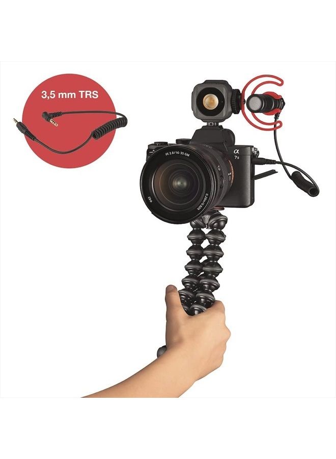 JOBY مجموعة JOBY GorillaPod Mobile Vlogging Kit (حامل الهاتف الذكي، ميكروفون Wavo Mobile، مصباح Beamo Mini LED) حامل ثلاثي القوائم مرن، حامل الهاتف، ميكروفون Vlogging، مصباح Vlog، مجموعة كاميرا Vlogging، مجموعة منشئ المحتوى - Image 4