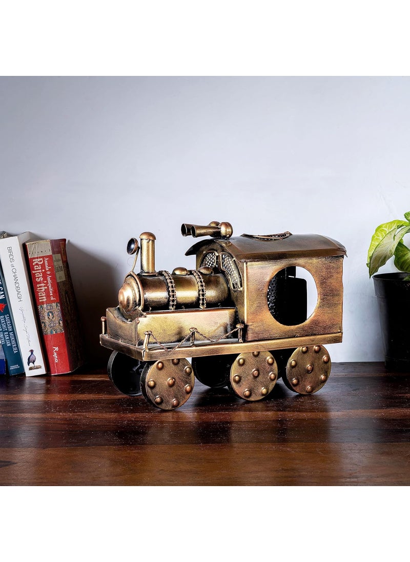 DIGGY ARTS DIGGY ARTS Hand Crafted Vintage Steam Train Engine 12x6x10 Inches Antique Showpiece for Home DecorTable Top DecorOffice Decor Vintage Decor Antique Train Engine for Adults Business Gifts  - Image 4