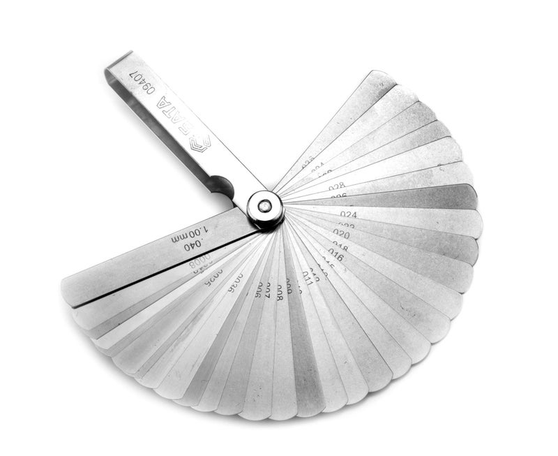 SATA 32-Piece Feeler Gauge Set, 0.0008-0.040inch (0.02-1.00MM) - ST09407SJ - Image 1