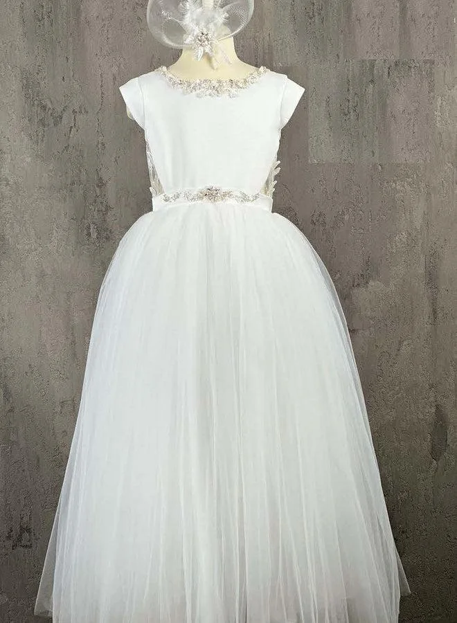 فيا بامبينو Lovely White Dress 4618
