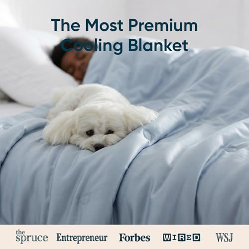 Vesta Washable Silk Lightweight Comforter Cooling Blanket for Hot Sleepers 100 Long Staple Mulberry Silk Moisture Thermal Control for Summer Use Skyline Blue KingCal King 104 X 90 - Image 3