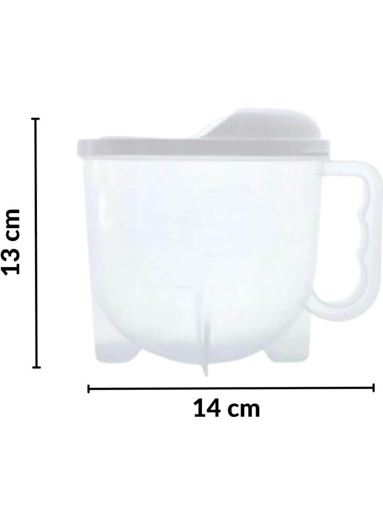 Piev Practical Measured Washing Strained Pulses Rice Strainer 1 Lt  - Image 2
