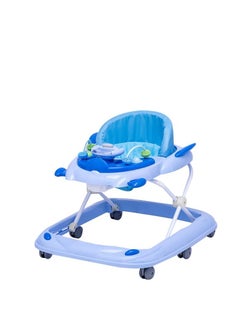 Rally Multi-function Baby Walker, Toddler, Feeding Chair, Anti-rollover, Foldable for 6-18 Months with Music  - Image 1