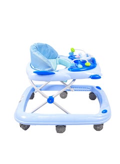 Rally Multi-function Baby Walker, Toddler, Feeding Chair, Anti-rollover, Foldable for 6-18 Months with Music  - Image 3