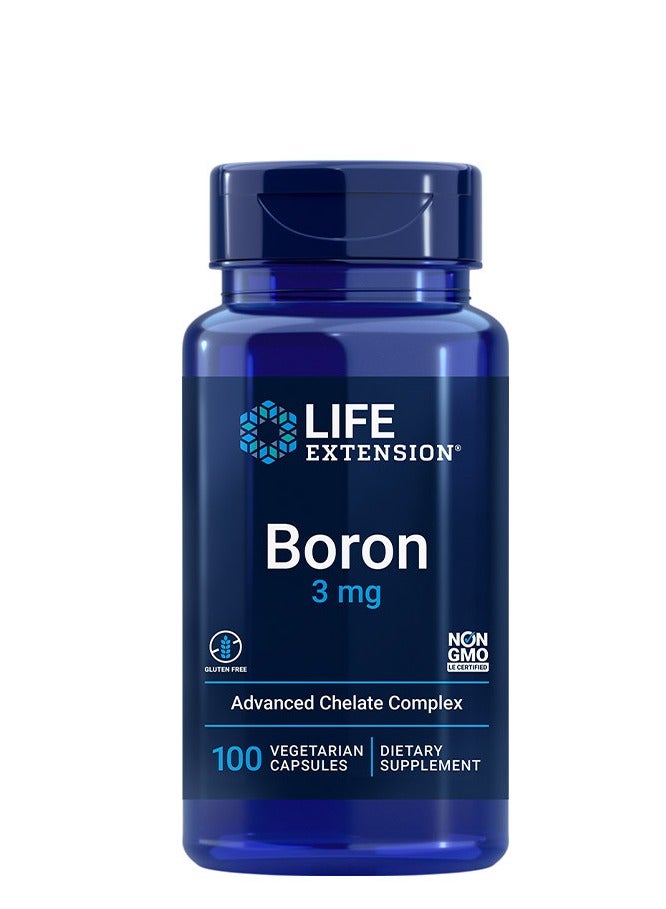 Life Extension Life Extension Boron, 100 Veggie Capsules, 3 mg