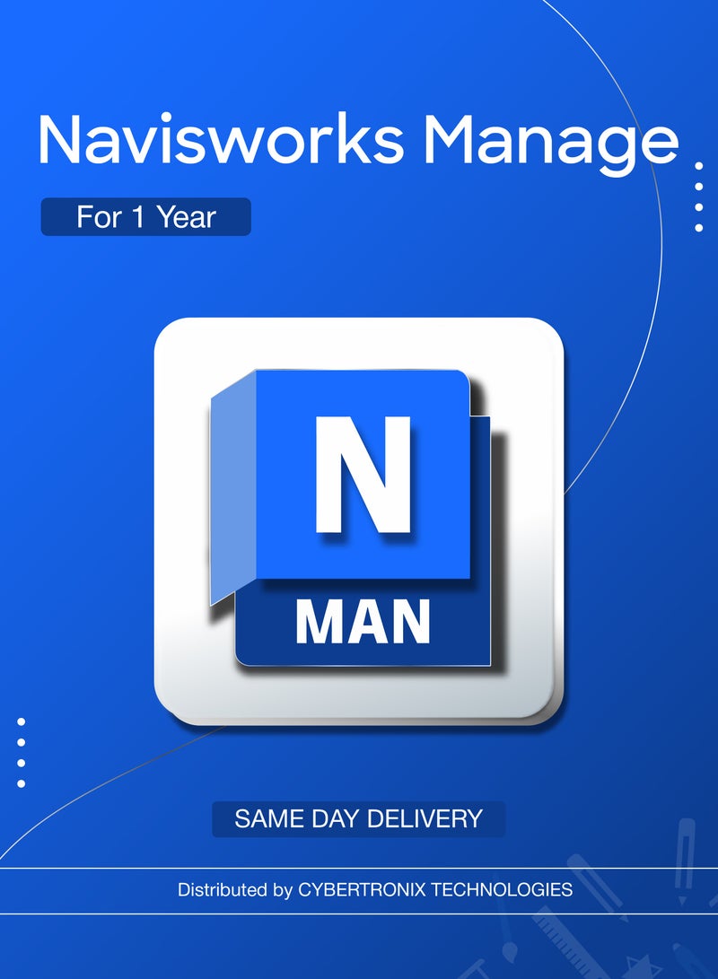 Autodesk Navisworks Manage – 1 Year Subscription | SAME DAY DELIVERY