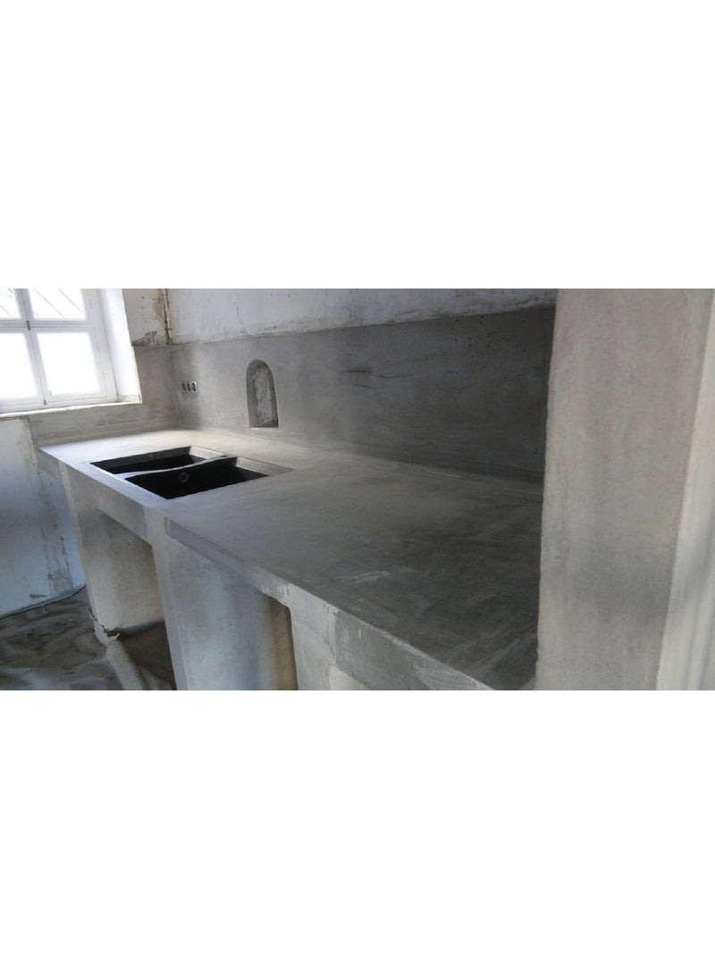 M1 Art M1 Pro - 5 Minutes Freezing Concrete Casting Powder 1,kg - Special for Kitchen Countertops - Sinks - Concrete Tables  - Image 3