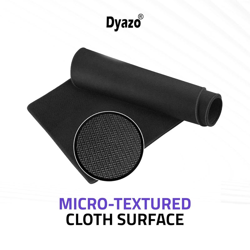 Dyazo Large Anti Slip Keyboard Shortcut Extended Desk mat/Mouse Pad with PS |AI | CDR | PR | Word | excel | PPT Shortcut Keys Computer mat for Laptop Size 800 x 300 x 3 mm (Black No Logo) - Image 5