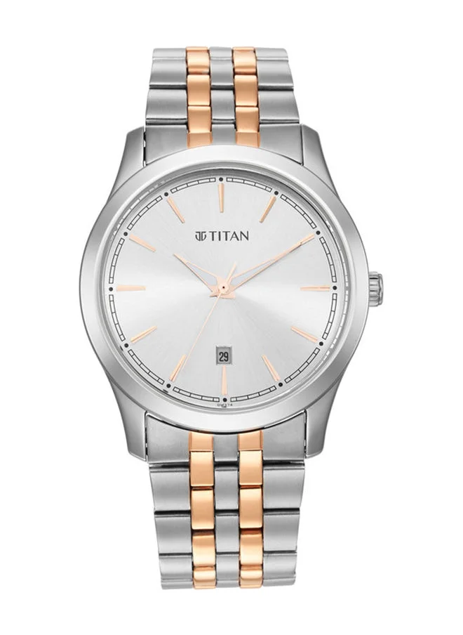 TITAN Stainless Steel Analog Wrist Watch 1823KM02