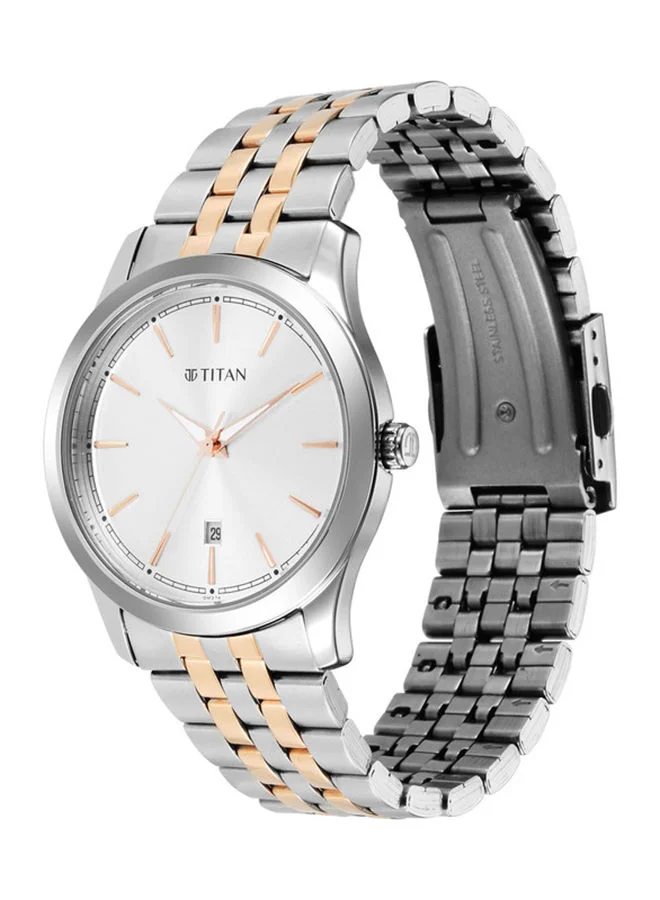 TITAN Stainless Steel Analog Wrist Watch 1823KM02
