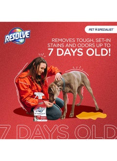 Resolve Resolve Pet Specialist Carpet Cleaner, Stain Remover and Odor Eliminator Trigger, Floor and Upholstery Cleaner, 32 oz  - Image 2