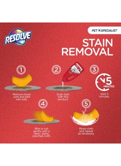 Resolve Resolve Pet Specialist Carpet Cleaner, Stain Remover and Odor Eliminator Trigger, Floor and Upholstery Cleaner, 32 oz  - Image 5