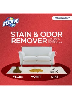 Resolve Resolve Pet Specialist Carpet Cleaner, Stain Remover and Odor Eliminator Trigger, Floor and Upholstery Cleaner, 32 oz  - Image 3