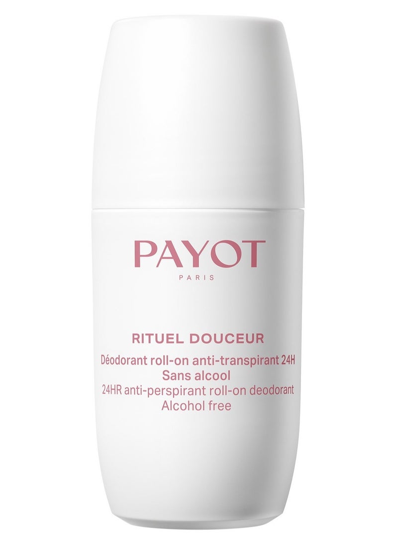 Payot Rituel Douceur 24HR Anti-Perspirant Roll-On Deodorant 75ml - Image 1