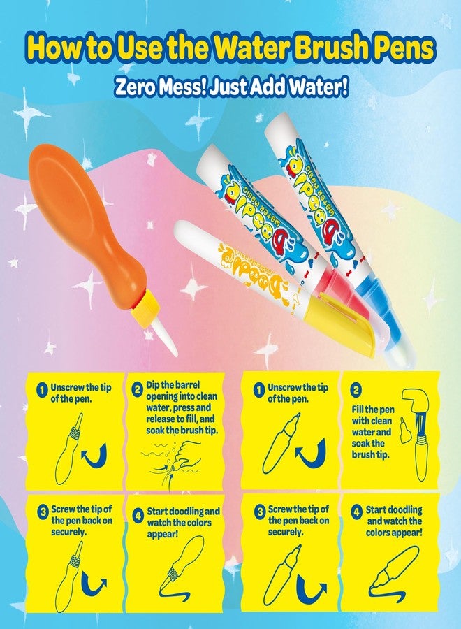 أنيمولدز سجادة رسم مائية من أنيمولدز، مقاس 40×32 بوصة، للأطفال - سجادة مائية من أوشن بالز - Image 4