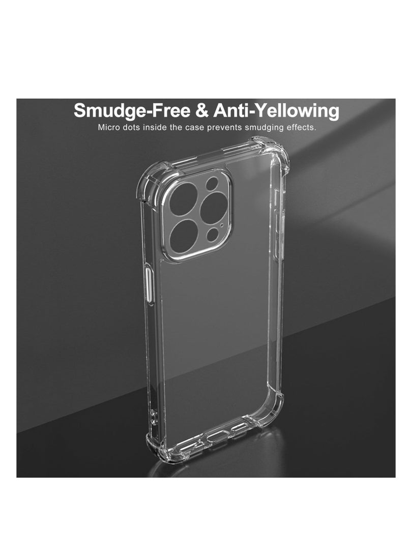 Case Compatible with iPhone 14 Pro, Clear Case Four Corners Full Body Protection TPU Anti-Yellowing - Clear (Iphone 14 Pro)
