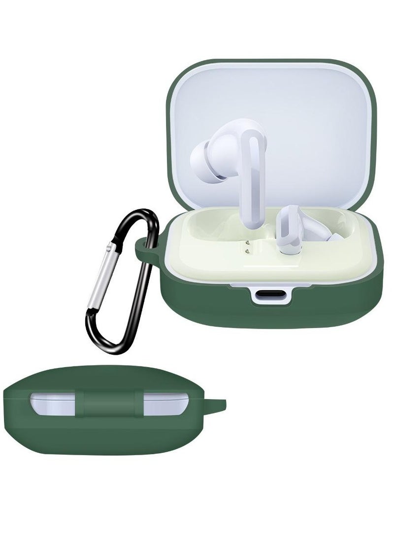 Generic Earphone Protective Case Suitable For Xiaomi Redmi Buds 5 Cover Shockproof Shell Washable Silicone Housing Anti Dust Sleeve Frame (Green)  - Image 2