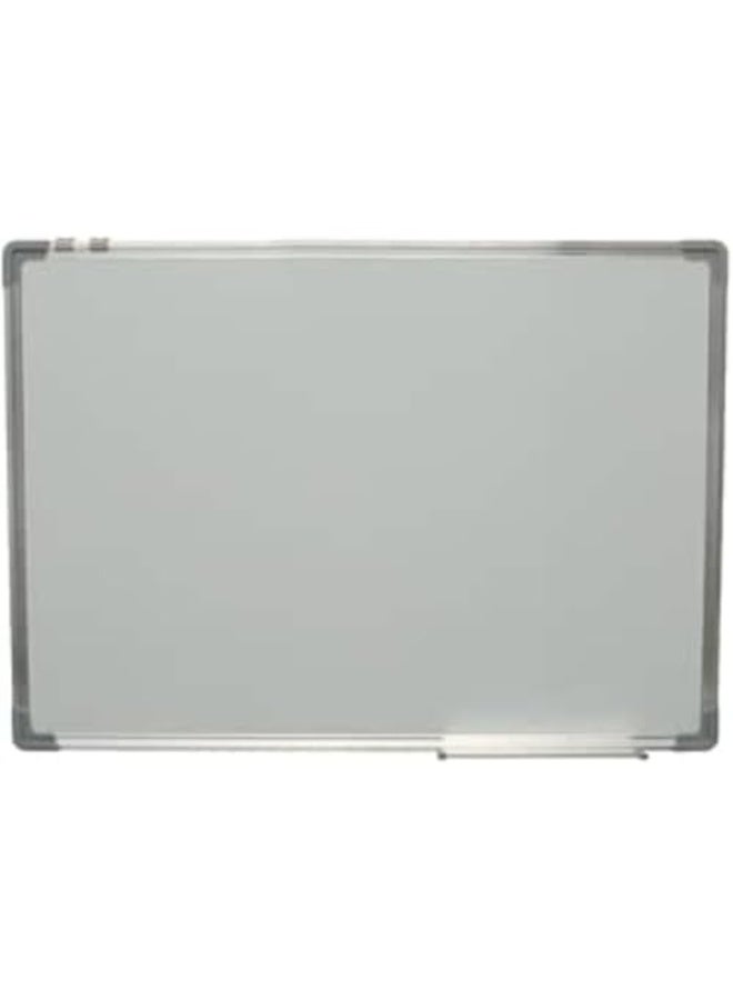 Magnetic Medium Wall Mounted Dry Erase White Board Included Aluminum Frame Designed With Practical Design For Students  - White - Image 1