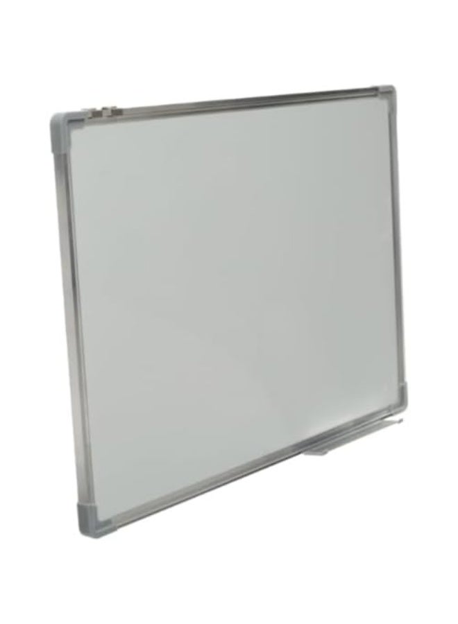 Magnetic Medium Wall Mounted Dry Erase White Board Included Aluminum Frame Designed With Practical Design For Students  - White - Image 2
