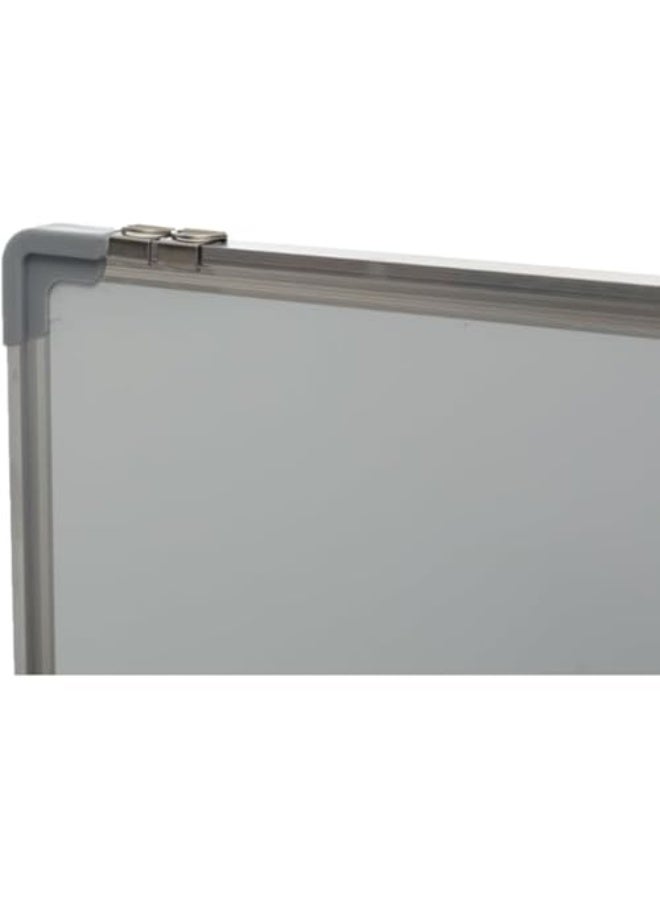 Magnetic Medium Wall Mounted Dry Erase White Board Included Aluminum Frame Designed With Practical Design For Students  - White - Image 3