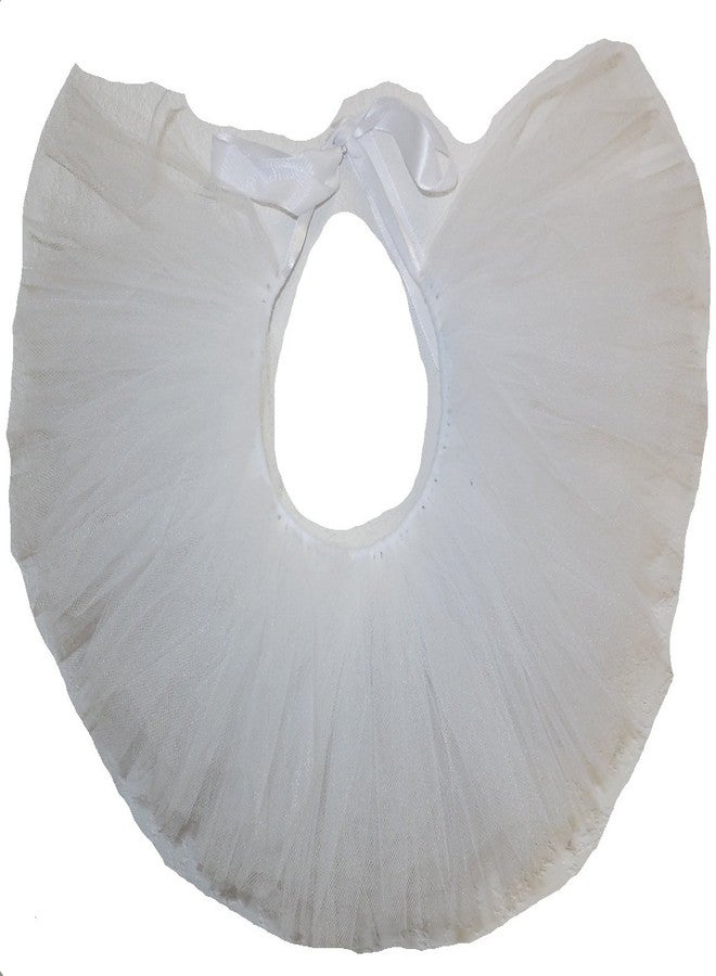 Pawpatu Handcrafted in USA White Tulle Tutu for Medium Dogs - Image 1