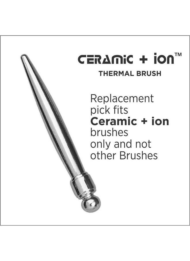 Olivia Garden - Ceramic + Ion Thermal Brush 45 Mm By Olivia Garden (Usa) Round Brush Heat Resistant Bristles Ceramic Barrel Seamless Design Ideal For Blow Drying Professional Hair Brush 1 Unit - Image 1